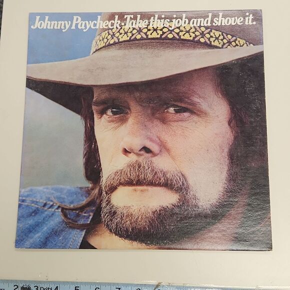 Johnny Paycheck Take This Job and Shove It 1977 Vinyl Record - Picture 1 of 7